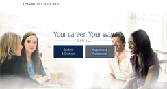 Desktop Screenshot of careers.jpmorgan.com